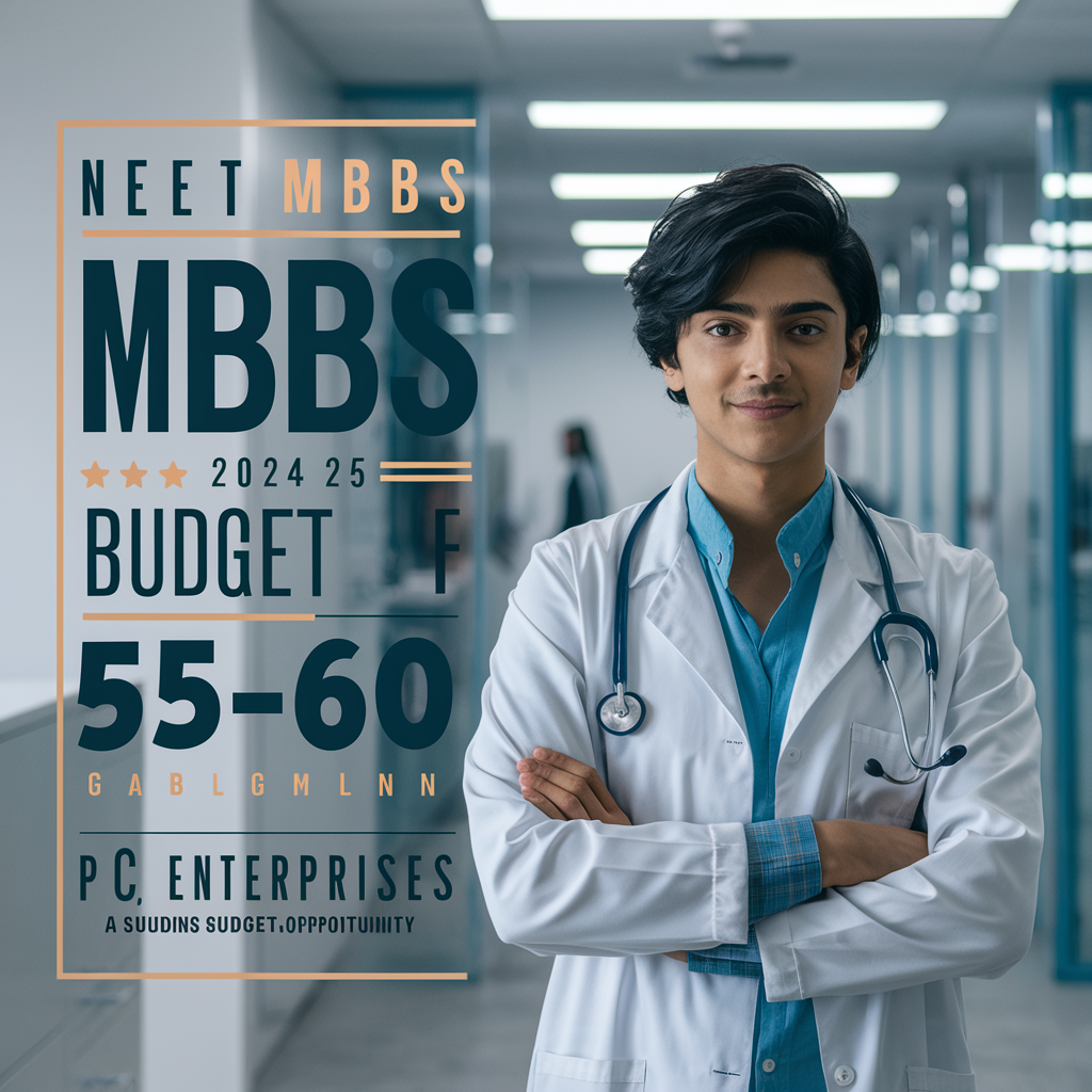 NEET MBBS 2024-25 Budget 55-60 Lakhs PC Enterprises