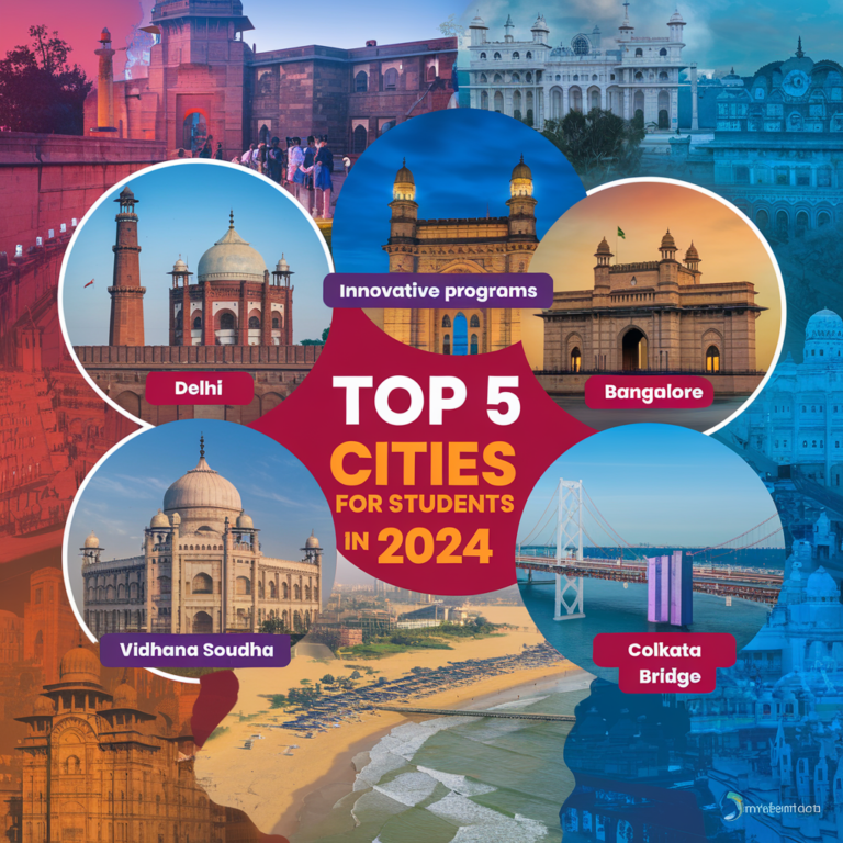 Top 5 Cities to Study in India 2024